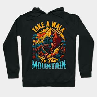 Take a walk to The Mountain Hoodie